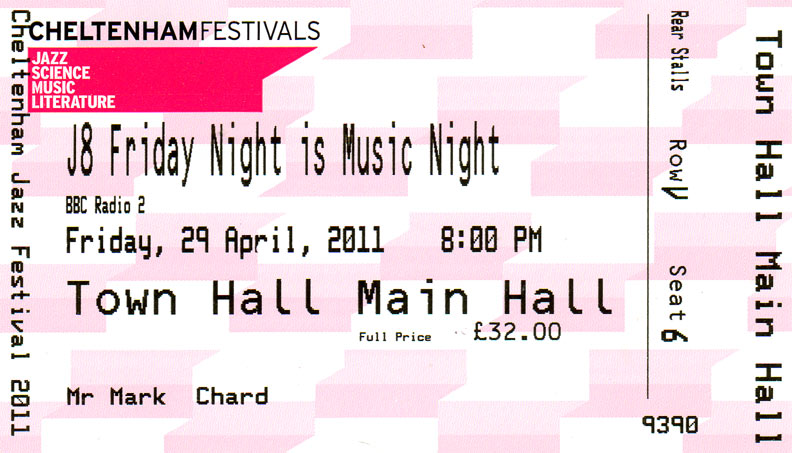 Friday Night is Music Night Ticket
